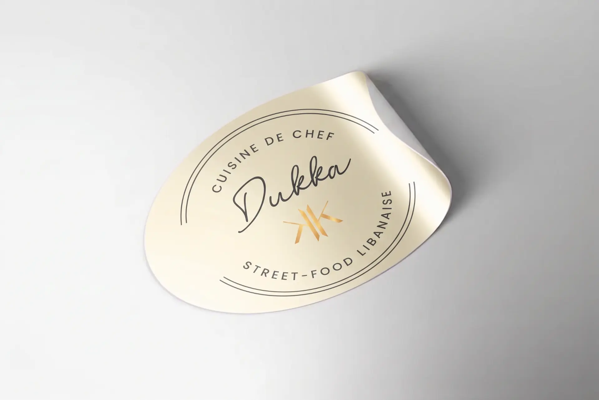 Custom stickers printed with your brand