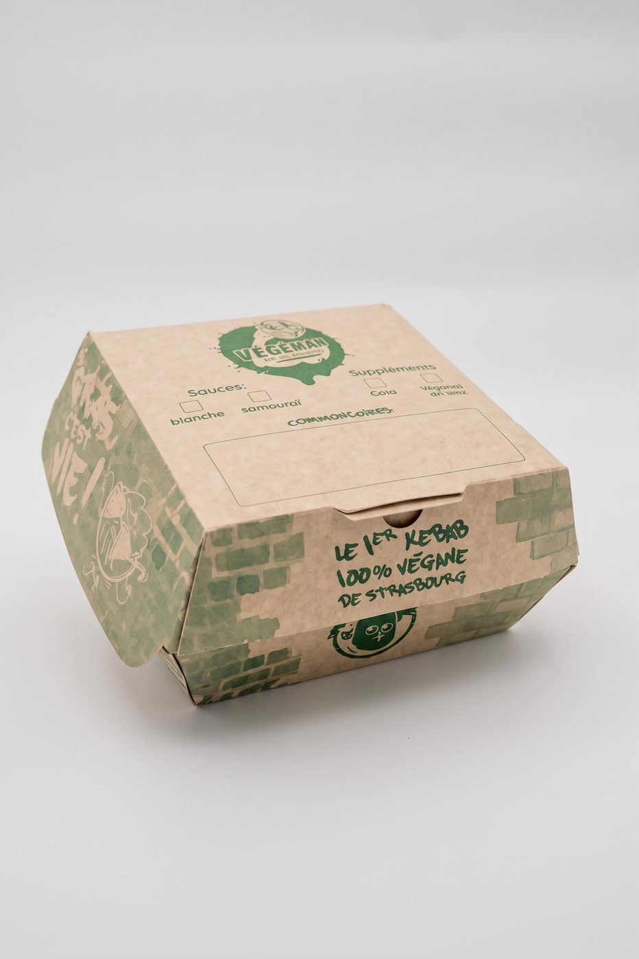 Boîte burger personnalisée