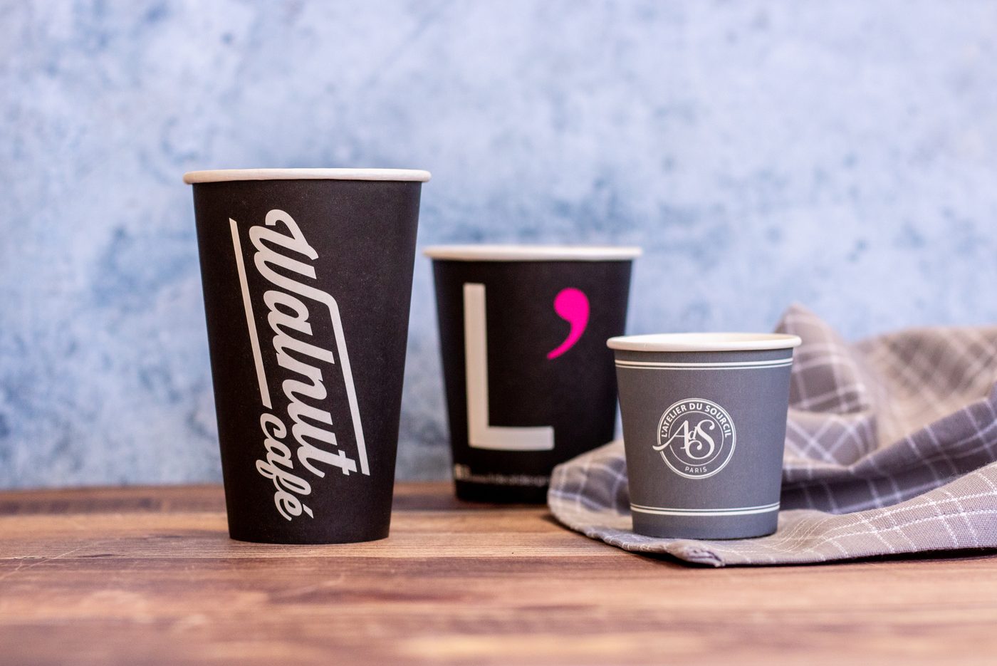 Gobelet à café en carton personnalisé