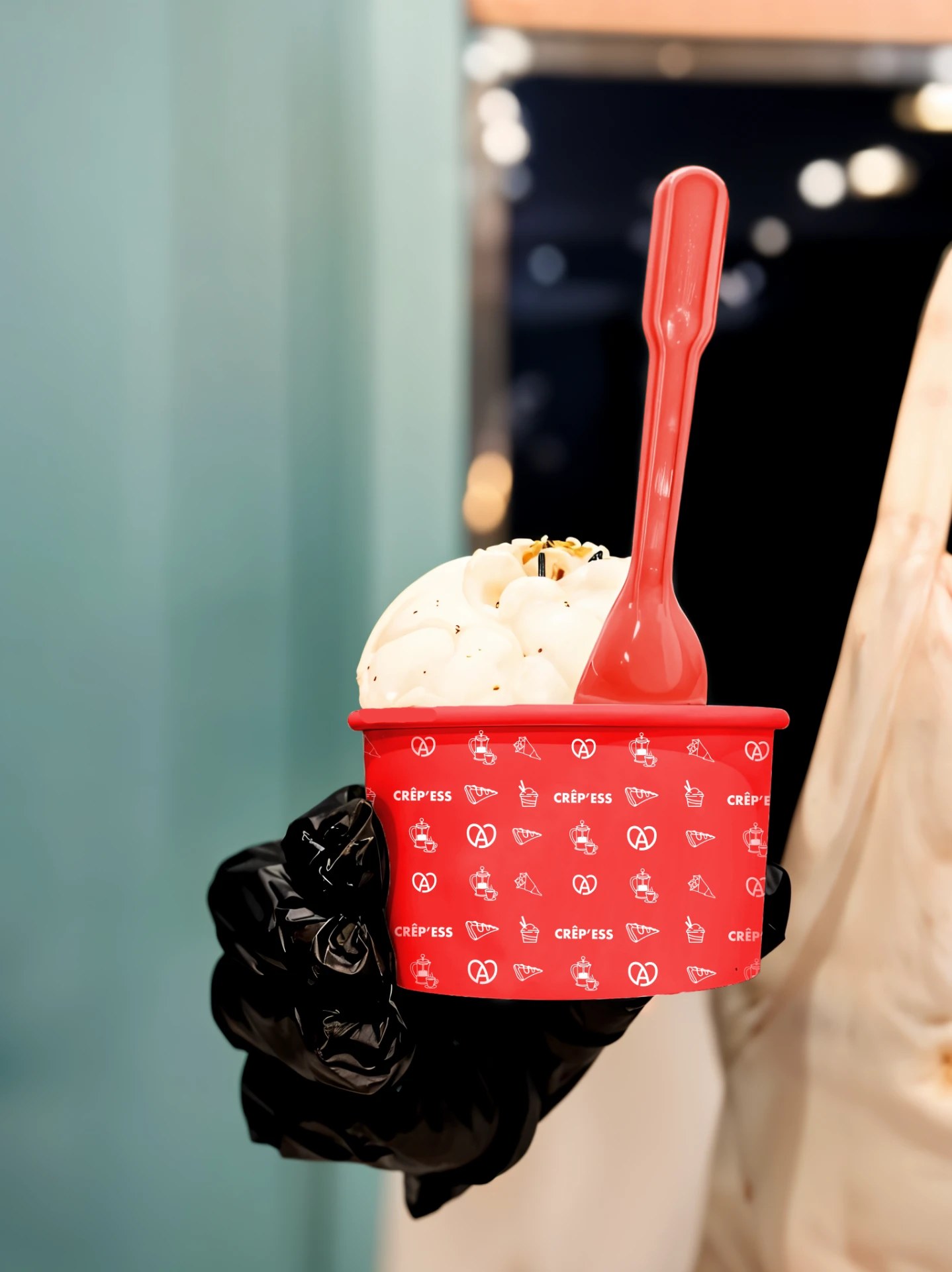 Pot à glace personnalisé